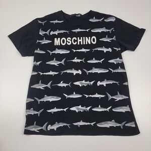 Vintage Love Moschino Crewneck Graphic Tshirt Size Large Fits Medium Black